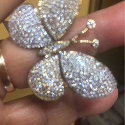 Yellow Gold Large Beautiful Butterfly 🦋 ring 