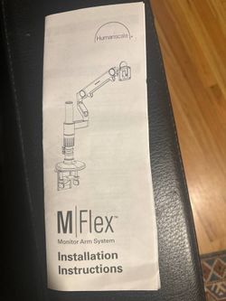 Computer monitor arm