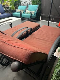 Pair of Outdoor Chaise Lounge Chairs
