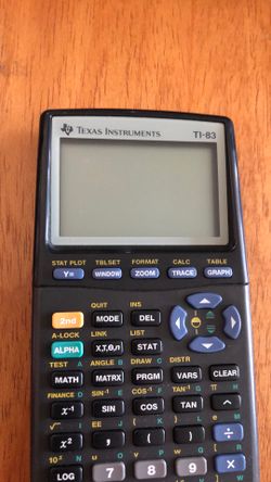 TI-83 / TI-83 Plus: Statistics Calculator Like TI-84
