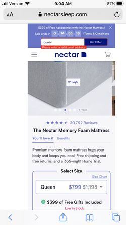 Nectar mattress