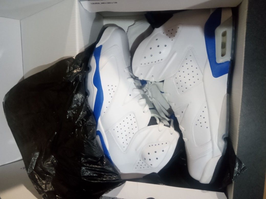 Retro Jordan 6 "Sport Blue" (2014)