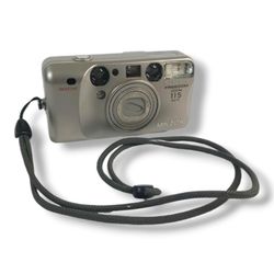Minolta Freedom Zoom 115 Date Point and Shoot Zoom Camera Tested Works