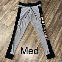 Grey & Black Leggings