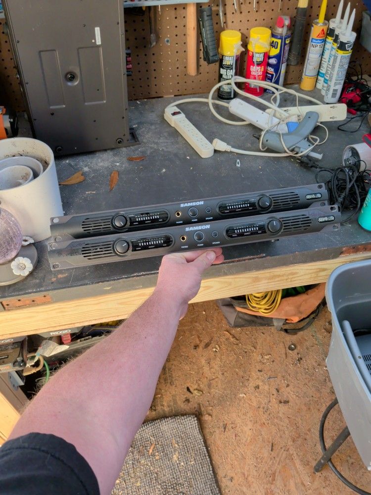 Samson Servo 120a 2 Channel 120watt Amplifier