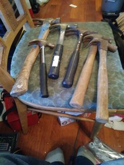 I HAVE OVER 65 HAMMERS $5.00- $20.00 EACH