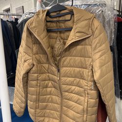 Puffer Jacket - Brown - Extra Small