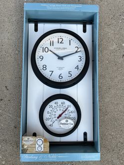 Clock & Thermometer