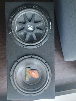 Bocinas  10"(SUBWOOFER)