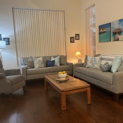 Living Room Set - Barely Used - Like New