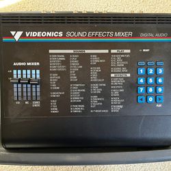 Vintage Videonics Sound Effect Mixer