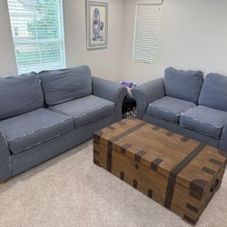 Couch and Love Seat Sold As a Set