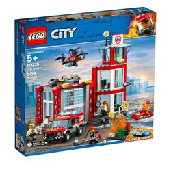 LEGO City Fire Fire Station 60215 Building Set (509 Pieces)
