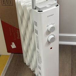 Two New Costway Oil Radiators/Heaters ($240 For Two)