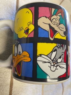Vintage Warner Bros Looney Tunes Character Mug