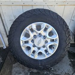 Chevy Silverado 2500 HD Stock Rims