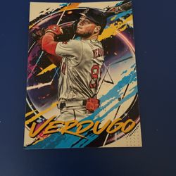 Baseball Card Alex Verdugo