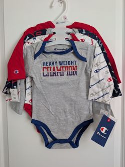 Champion 4pc Infant Onesies Set