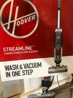 Hoover wash &vacuum in one step