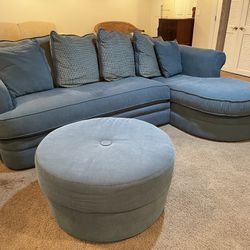 Unique Sectional Couch Chair And Ottoman 