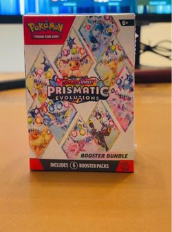 Pokémon Prismatic Evolutions Booster Bundle