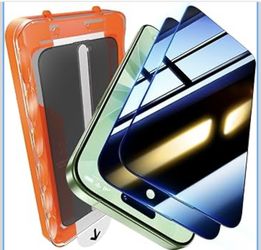 Brand new UniqueMe 2 Pack for iPhone 16 Pro/iPhone 17 Privacy Screen Protector - 6.3 inch