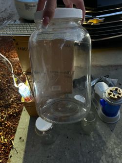 1 gal Glass Jars