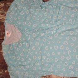 Blue Peaches Scrubs top 