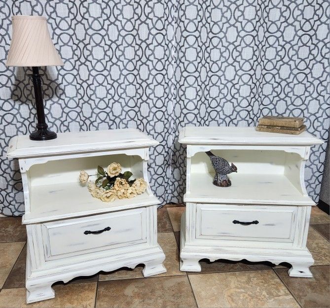 BEAUTIFULLY REFINISHED VINTAGE SIDE TABLES!