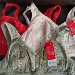 Daisy Bras Set Of 3  Size L