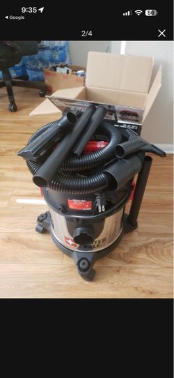 Porter-Cable Wet/Dry Shop Vacuum with Attachments