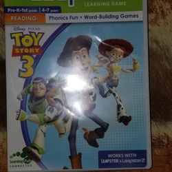 LeapFrog - Disney Pixar - Toy Story 3 Leapster Learning Game. Preowned 