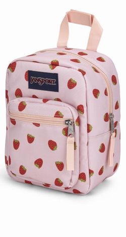 JanSport Lunch Bag Strawberry Print