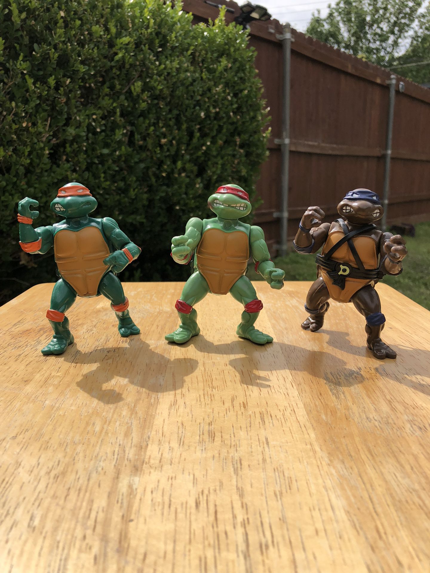 Playmates Teenage Mutant Ninja Turtles TMNT 1988 Michelangelo Raphael Donatello