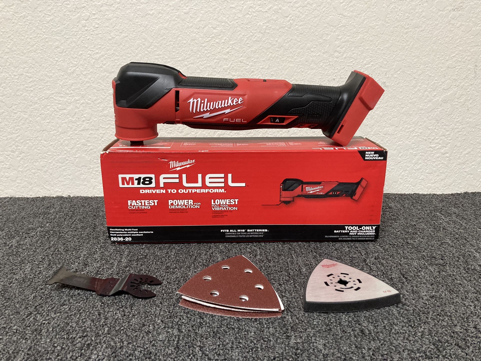 Milwaukee M18 Fuel Mutiltool Multi Tool Oscillation New Neuvo