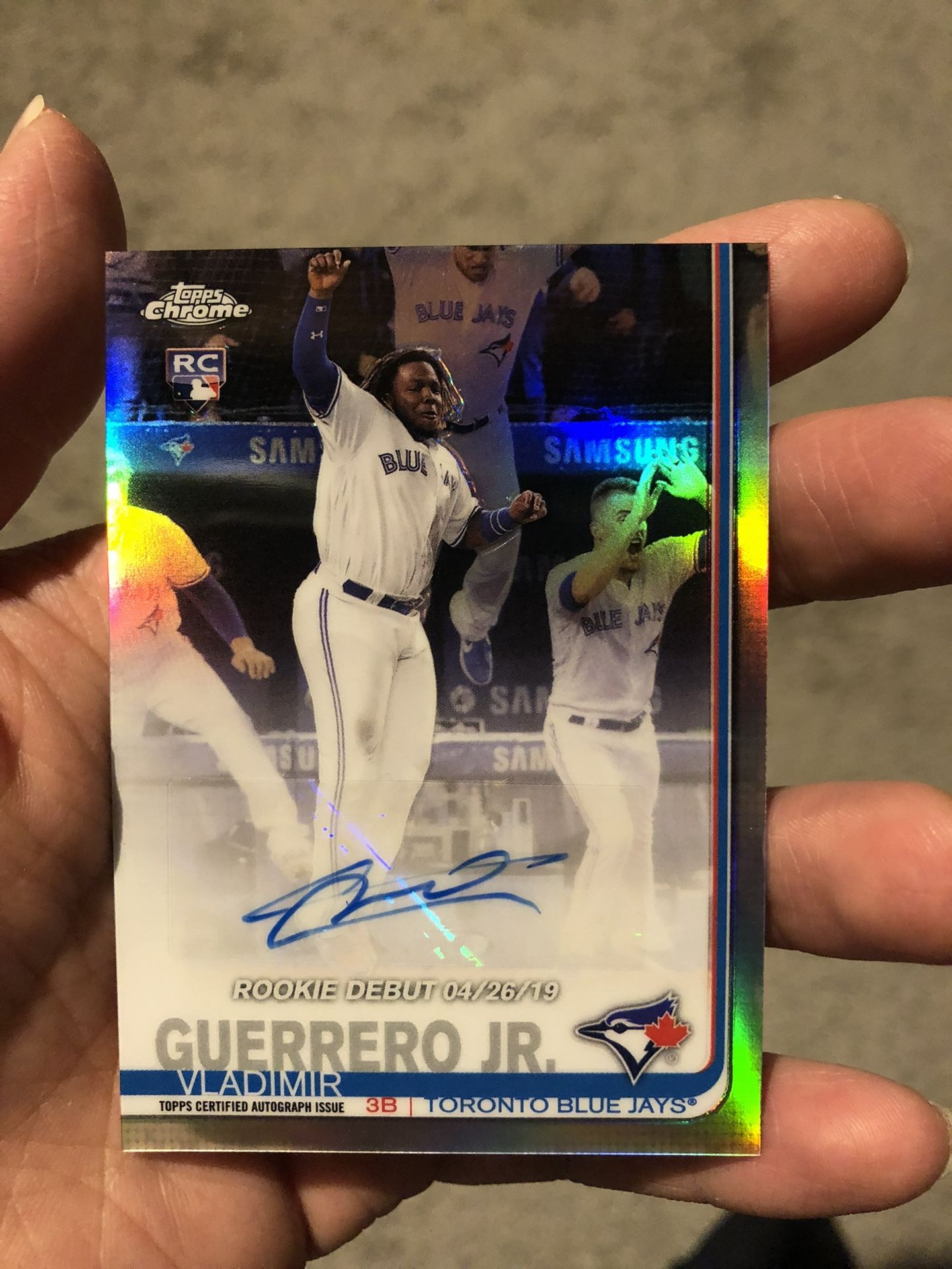 Vladimir Guerrero Jr Rookie Auto Card 🔥 All Star Once Again