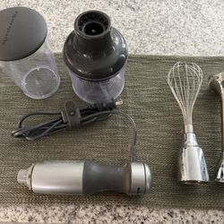 Immersion Blender Set- Kitchen Aid