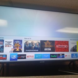 "40in. SAMSUNG SMART T.V WITH REMOTE"