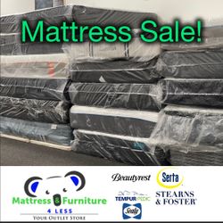 Huge Mattress Sale!  Ask For Prices!