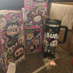 Valentine’s Day, Labubu Stanley 40 Ounce RARE Limited Edition