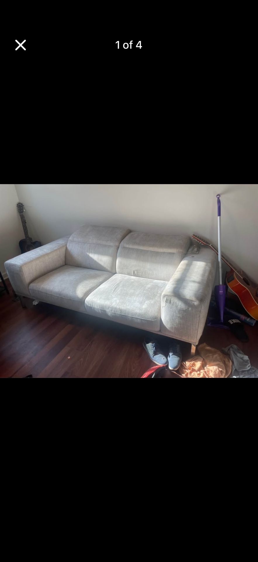 Modern Italian Loveseat – Great Condition – $200 OBO