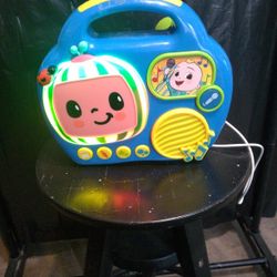 Cocomelon My First Sing - Along Toddler Boombox By Kidesigns.