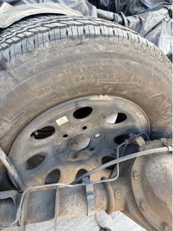 Chevy/gmc spare wheel and tire