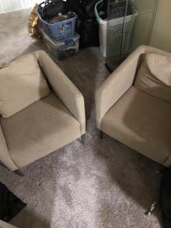 Two couch chairs 2xbundle
