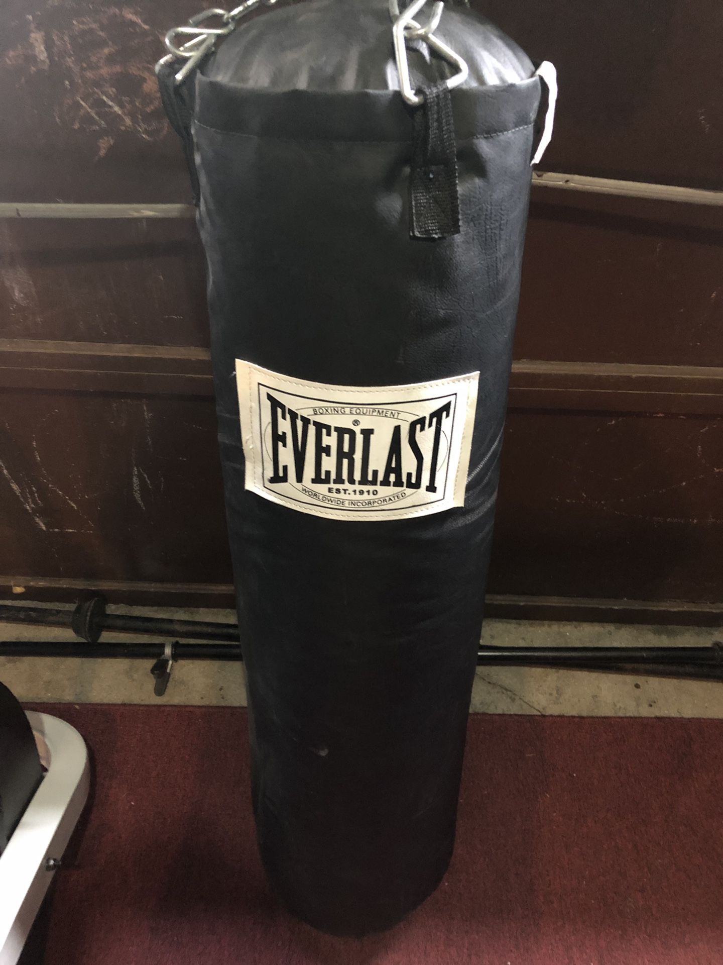 Everlast punching bag