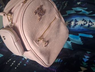 Pink Mini Backpack (Juicy Couture style)