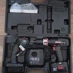 Craftsman (Model (315_115410) 19.2V Drill, Worklight, Battery, Charger, Case Kit