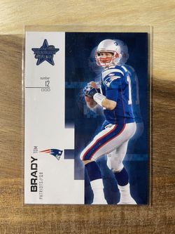 Tom Brady Leaf Rookies & Stars 2007 Donruss Playoff No. 58