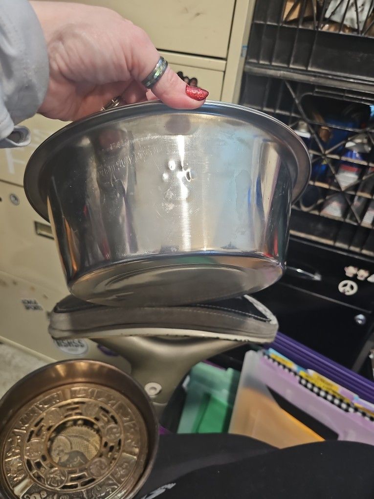 2 Large Dog Bowls