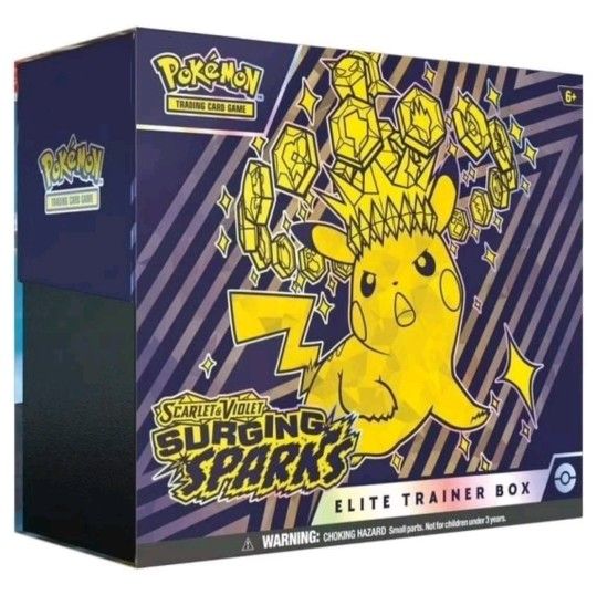 Pokemon TCG Surging Sparks Elite Trainer Box ETB SV08 Sealed
